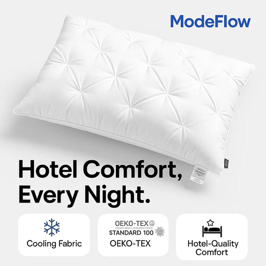 Sleep Deeper & Wake Up More Refreshed with the ModeFlow DreamWeave® Pillow