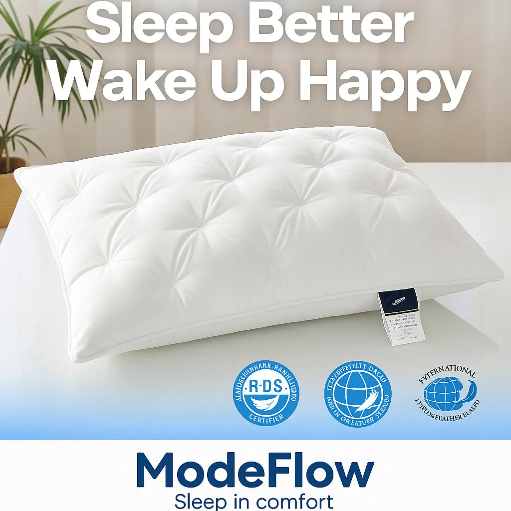 Sleep Deeper & Wake Up More Refreshed with the ModeFlow DreamWeave® Pillow